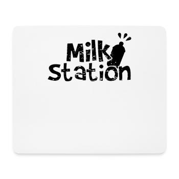 cool Milk Station Breastfeeding Breastfeeding Child Gift - Mouse Pad (horizontal) - white - Front