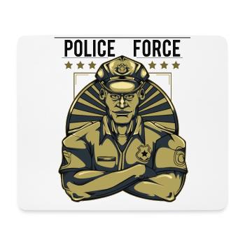 Vintage Retro Style Polizeibeamter Gesetz Geschenk - Mousepad (Querformat) - Weiß - Vorne