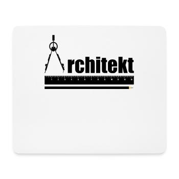 cooles Architekt Architektin Architektur Geschenk - Mousepad (Querformat) - Weiß - Vorne