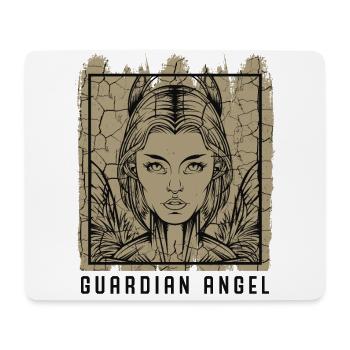 Guardian Angel Cherub Seraphin Messenger God's Gift - Mouse Pad (horizontal) - white - Front