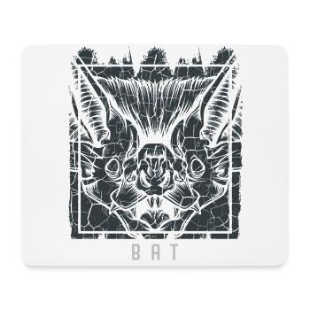 bat - Mouse Pad (horizontal) - white - Front
