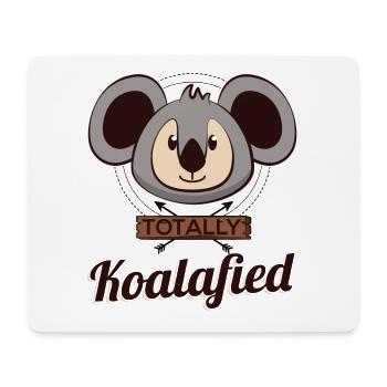 Totalement Koalafied Funny Koala Bear Funny Memes - Tapis de souris (format paysage) - blanc - Devant