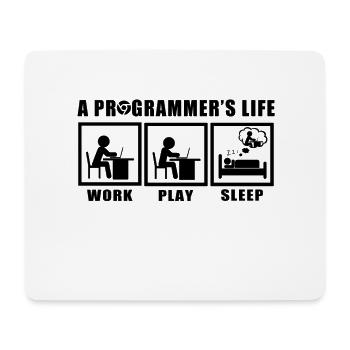 Programmierer - Mousepad (Querformat) - Weiß - Vorne