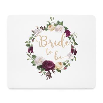 Bride to be Hochzeit JGA Junggesellenabschied - Mousepad (Querformat) - Weiß - Vorne