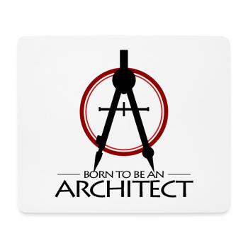 architecte - Tapis de souris (format paysage) - blanc - Devant