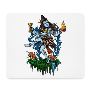 Lord Shiva Dancing Nataraja Hindu-Gott - Mousepad (Querformat) - Weiß - Vorne