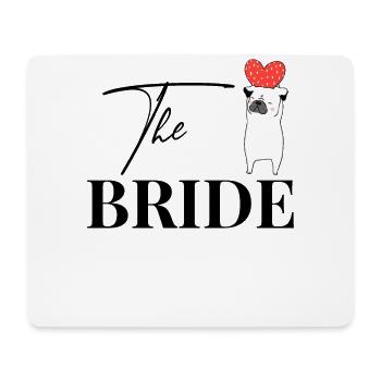 La mariée Bride Mops JGA enterrement de vie de garçon - Tapis de souris (format paysage) - blanc - Devant