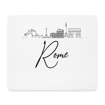 Rome Rom Roma Italien Italy Skyline - Mousepad (Querformat) - Weiß - Vorne