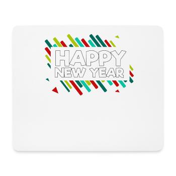 Nouvel An Joyeux Nouvel An 2020 - Tapis de souris (format paysage) - blanc - Devant