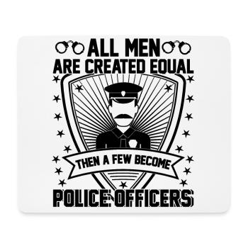 POLICE Officer Law Enforcement Cop - Mouse Pad (horizontal) - white - Front