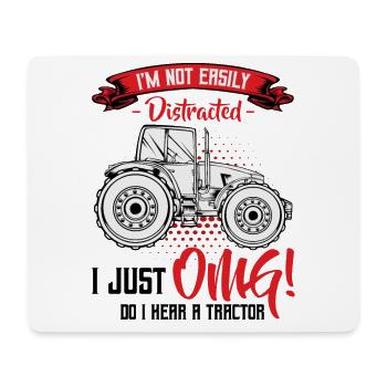 Traktoren Lustige Sprüche Cool Bauer Geschenkidee - Mousepad (Querformat) - Weiß - Vorne