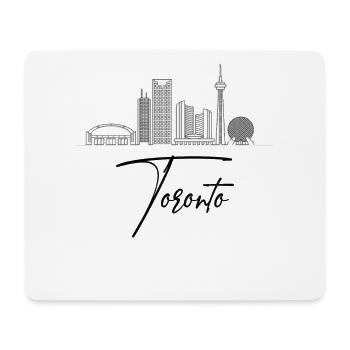 Toronto Kanada Canada Skyline - Mousepad (Querformat) - Weiß - Vorne