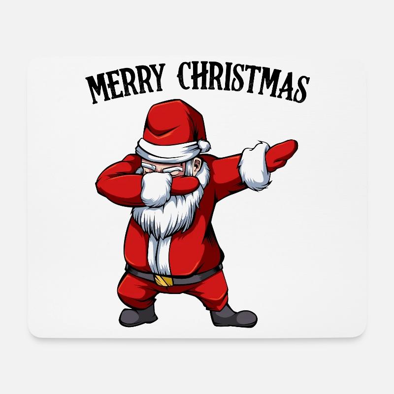 Weihnachtsmann - Mousepad (Querformat) - Weiß