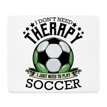 Football Funny Sayings Cool Footballer Gift - Mouse Pad (horizontal) - white - Front