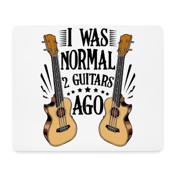guitar - Mouse Pad (horizontal) - white - Front