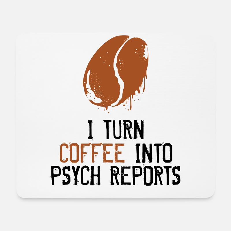 psychologist - Mouse Pad (horizontal) - white