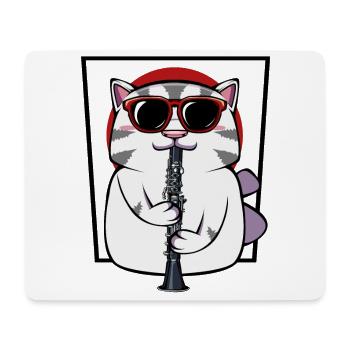 Oboe - Mousepad (Querformat) - Weiß - Vorne