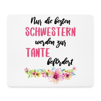 Schwester Tante Schwangerschaft Schwanger Mama - Mousepad (Querformat) - Weiß - Vorne
