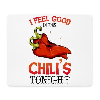 Chili chili pepper - Mouse Pad (horizontal) - white - Front