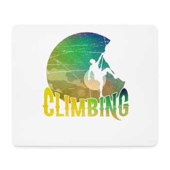 Climbing Climbers - Mouse Pad (horizontal) - white - Front