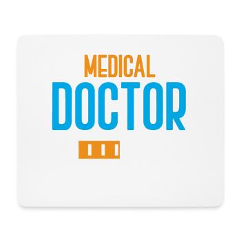 doctor, physician, medicine, student, doctorate - Mouse Pad (horizontal) - white - Front