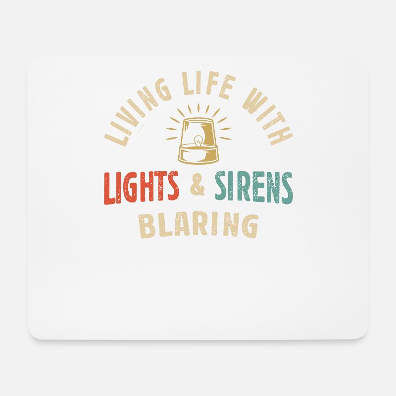 Sanitäter Sanitäter Geschenk Für Eine Medizinisch - Mousepad (Querformat) - Weiß