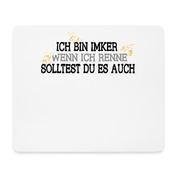 Imker - Mousepad (Querformat) - Weiß - Vorne