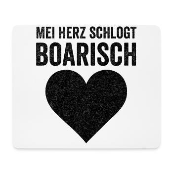 Boarisch Bayern Bayer Bayerisch Bairisch Bayrisch - Mousepad (Querformat) - Weiß - Vorne