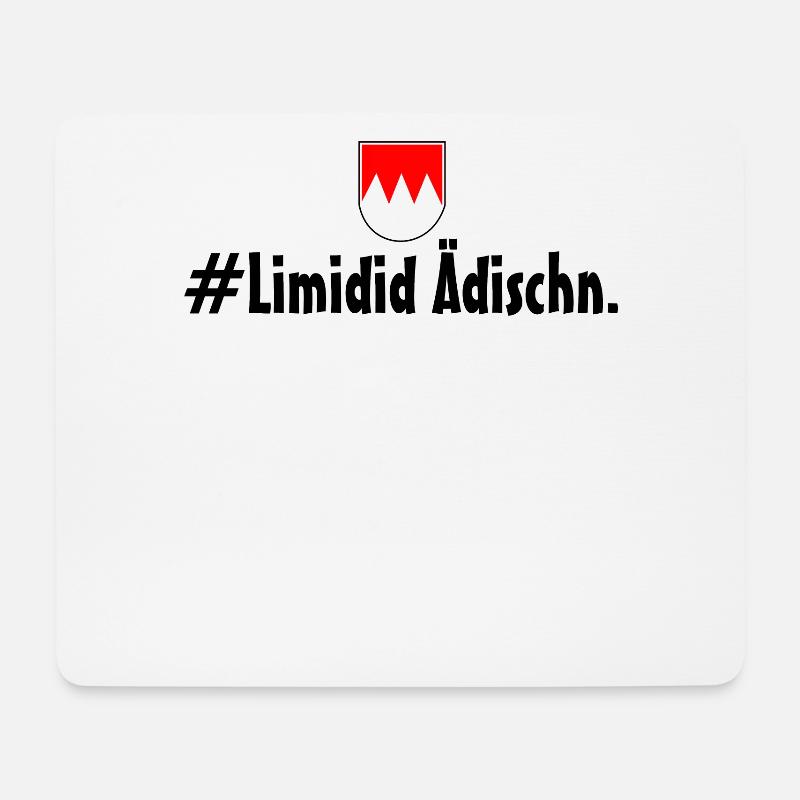 Limidid Ädischn Franke Fränkisch Franken Wappen Lu - Mousepad (Querformat) - Weiß