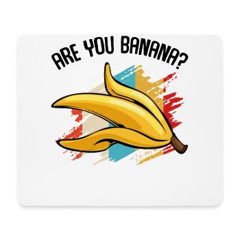 Banana Fruit - Mouse Pad (horizontal) - white - Front