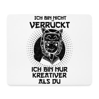 Anime Cosplay Japanische Kunst Manga Geschenk - Mousepad (Querformat) - Weiß - Vorne
