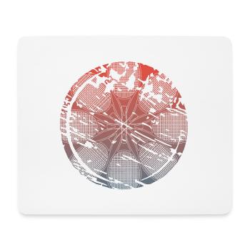 tennis tennis player tennis racket tennis court sp - Mouse Pad (horizontal) - white - Front