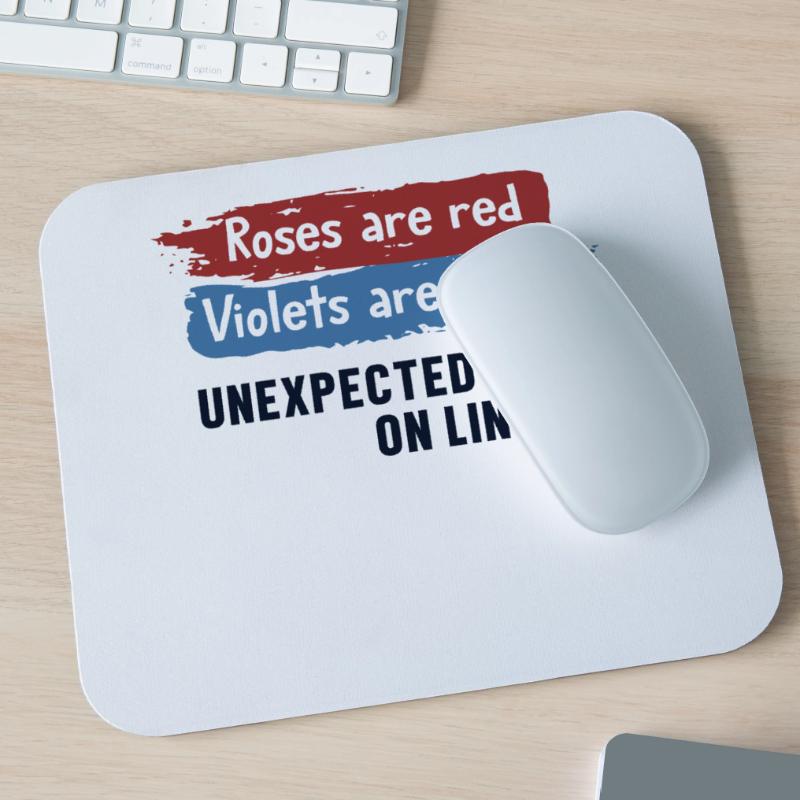 Unexpected { on Line 32 Engineer Coder Software Mouse Pad (horizontal)