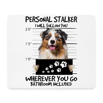 Australian Shepherd - Mouse Pad (horizontal) - white - Front