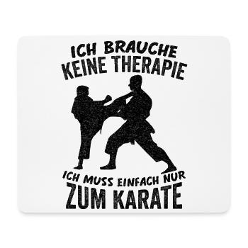 Karate Karateka Kampfsport Geschenk - Mousepad (Querformat) - Weiß - Vorne