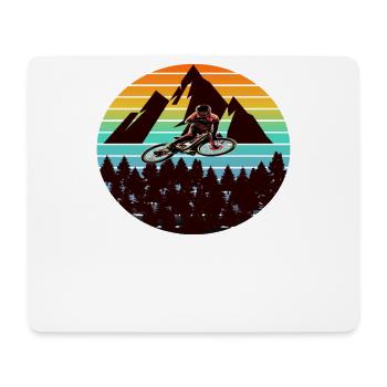 Vintage Fahrrad Fahrräder Biker Retro Fahrrad Rad - Mousepad (Querformat) - Weiß - Vorne