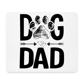 Chiens papa papa dogs spruch - Tapis de souris (format paysage) - blanc - Devant