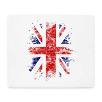 Great Britain Flag Grunge Patriotism Sport - Mouse Pad (horizontal) - white - Front