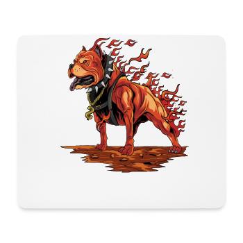 Pitbull Dog Pet Dog Dog - Mouse Pad (horizontal) - white - Front