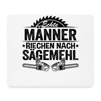 Waldarbeiter Geschenk Holzfäller Holz Hobby - Mousepad (Querformat) - Weiß - Vorne