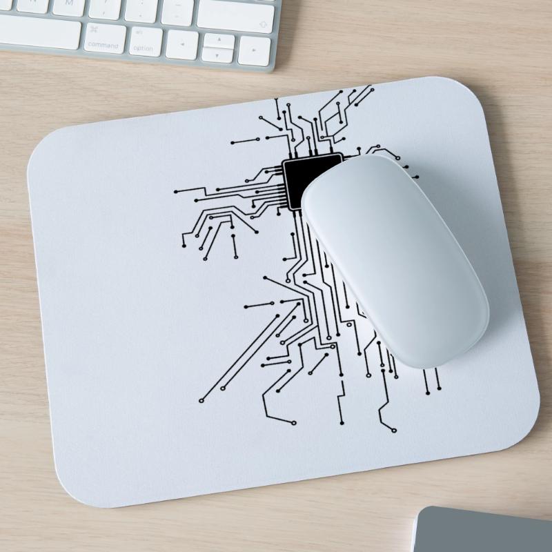 CPU Technology Nerd Computer Chip Programmer Mouse Pad (horizontal)
