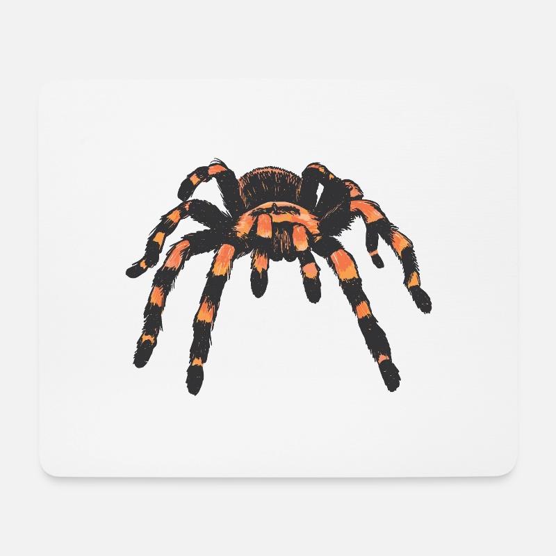 Tarantula spider spiders - Mouse Pad (horizontal) - white