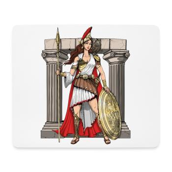 Athena Griechische Göttin - Mousepad (Querformat) - Weiß - Vorne