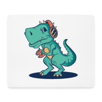 DinosaureS dinosaures T-rex Trex Tyrannosaurus dinosaure - Tapis de souris (format paysage) - blanc - Devant