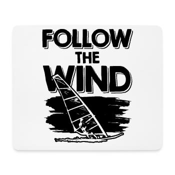 Windsurfing windsurfer - Mousepad (Querformat) - Weiß - Vorne