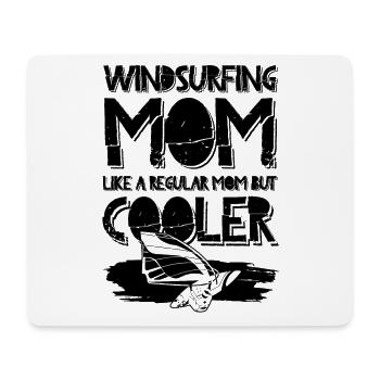 Windsurfing mama - Mousepad (Querformat) - Weiß - Vorne