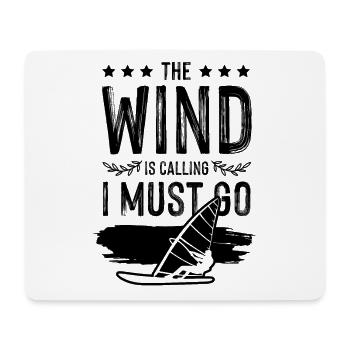 Windsurfing spruch - Mousepad (Querformat) - Weiß - Vorne
