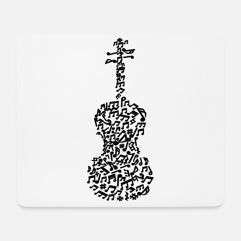 Violin Violin String Instrument Music Instrument - Mouse Pad (horizontal) - white