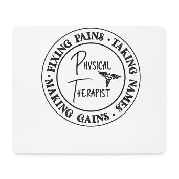 Physical Therapist Therapy - Mousepad (Querformat) - Weiß - Vorne