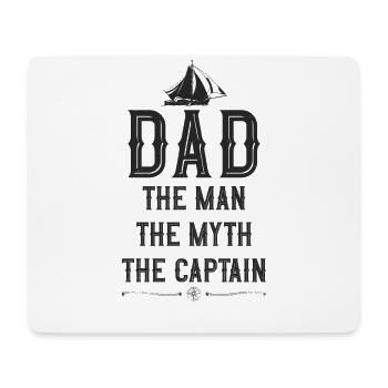 Sailing Dad The Man The Myth The - Mouse Pad (horizontal) - white - Front